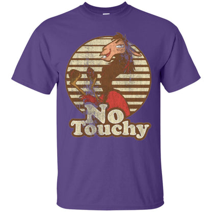 Llama T-shirt No Touchy Purple
