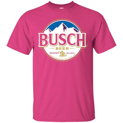 Beer Lovers T-shirt Busch Beer Heliconia