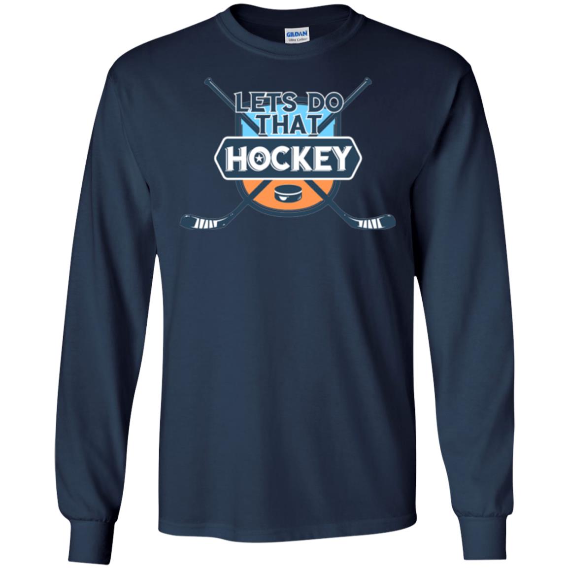 Let_s Do That Hockey T-shirt Navy