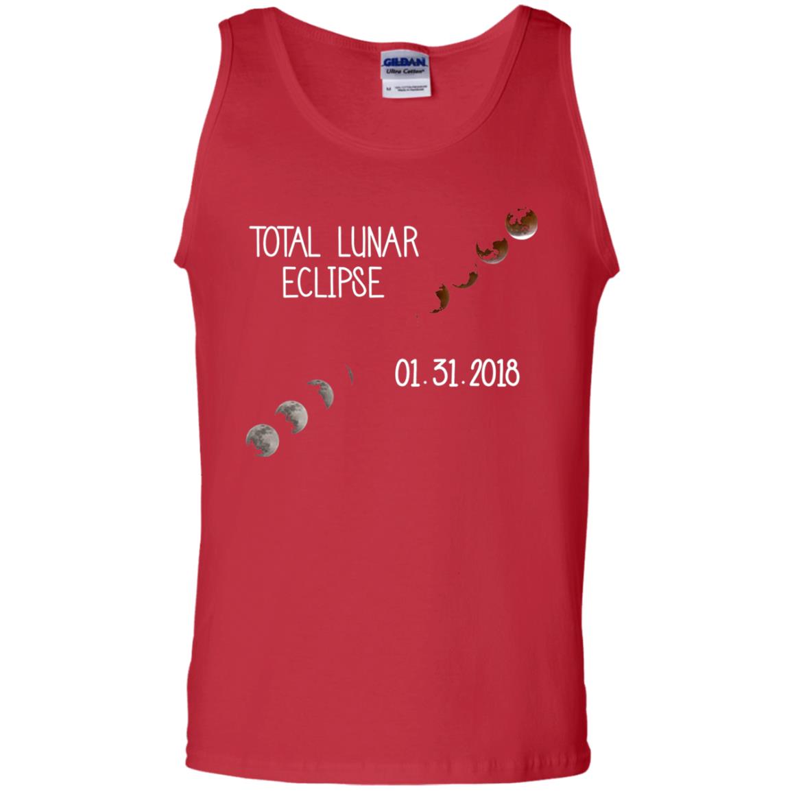 Total Lunar Eclipse 01-31-2018 Celebration Shirt Red