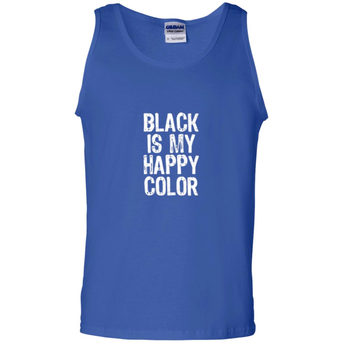 Black Is My Happy Color T-shirt Royal