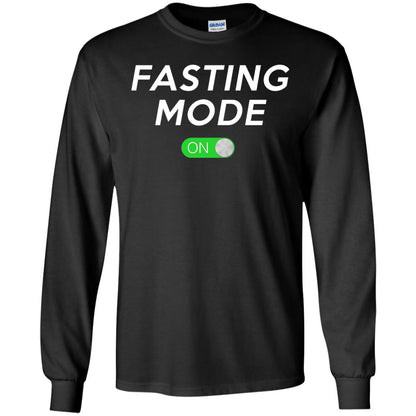 Funny Ramadan Fasting Mode On Shirt Black