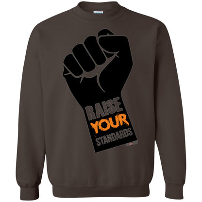 Raise Your Standards Motivatitonal Fitnoquit T-shirt Dark Chocolate