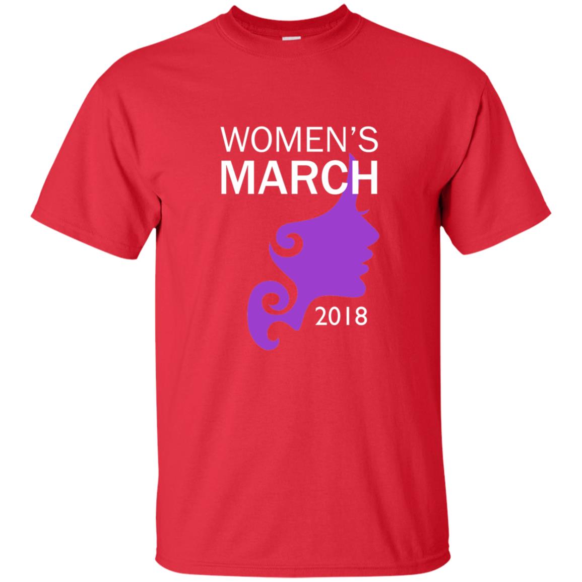 Women's March 2018 T-shirt Red