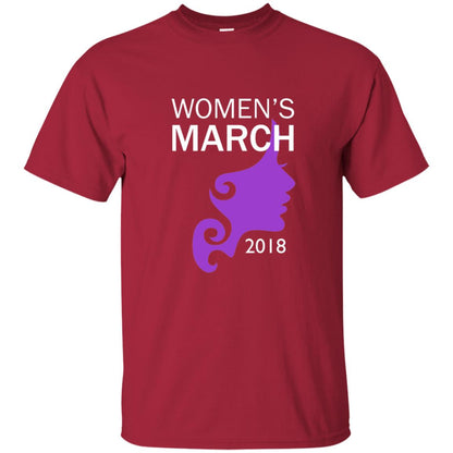 Women's March 2018 T-shirt Cardinal