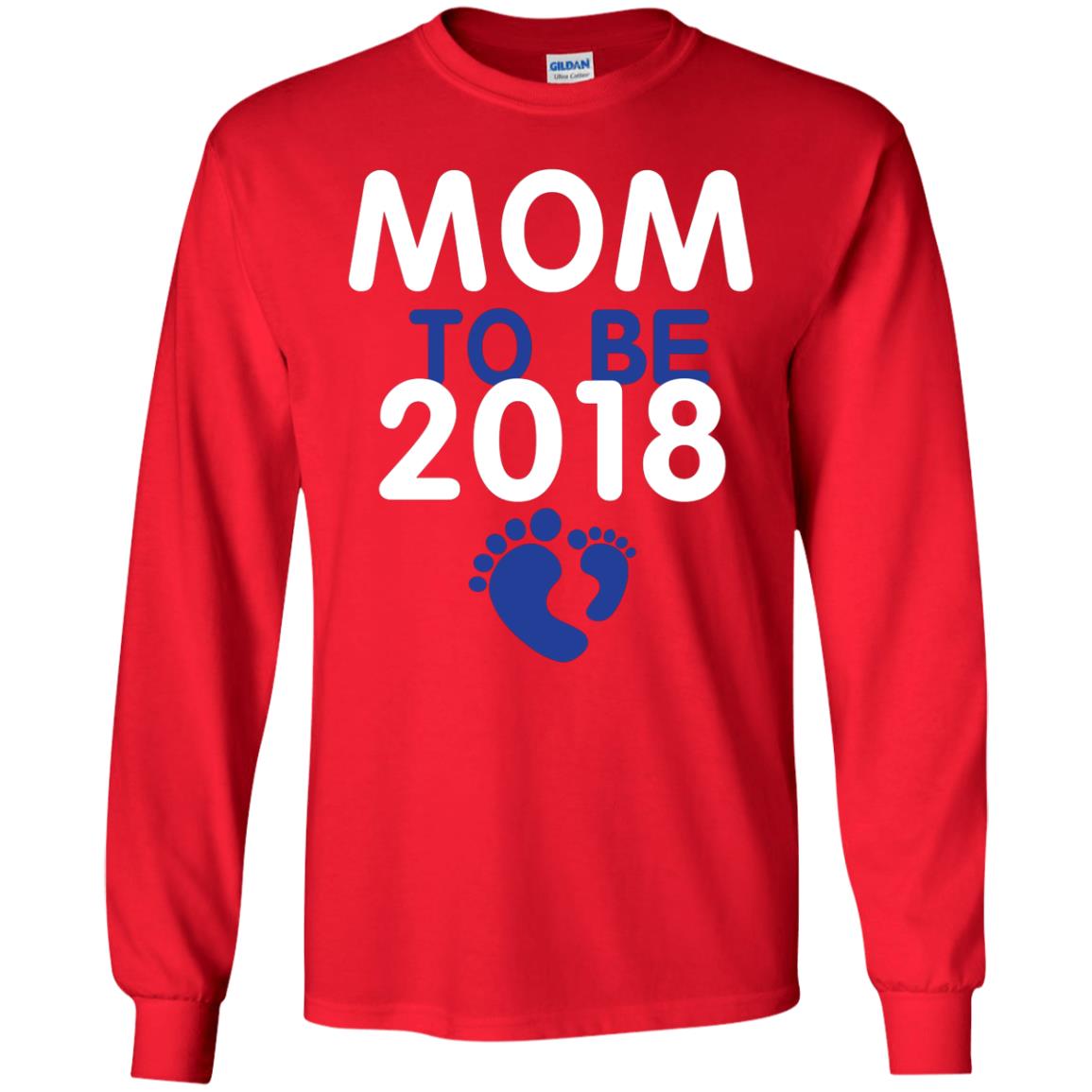 Pregnancy T-shirt Mom To Be 2018 Red