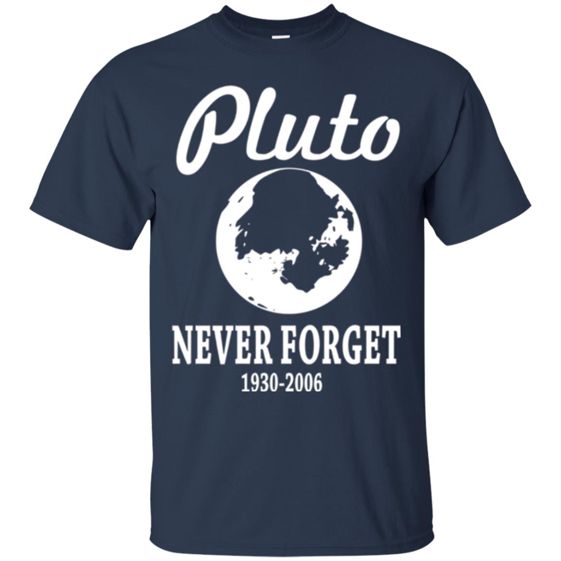 Pluto Never Forget T-shirt Navy