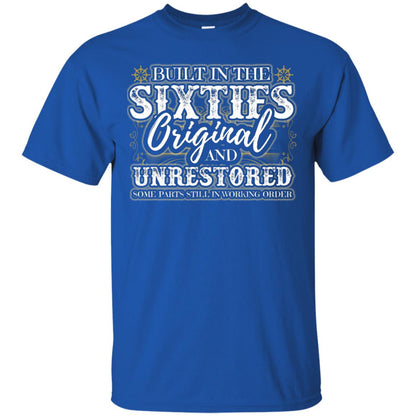 Built In The Sixties Original And Unrestored 1960s Birthday Shirt Royal