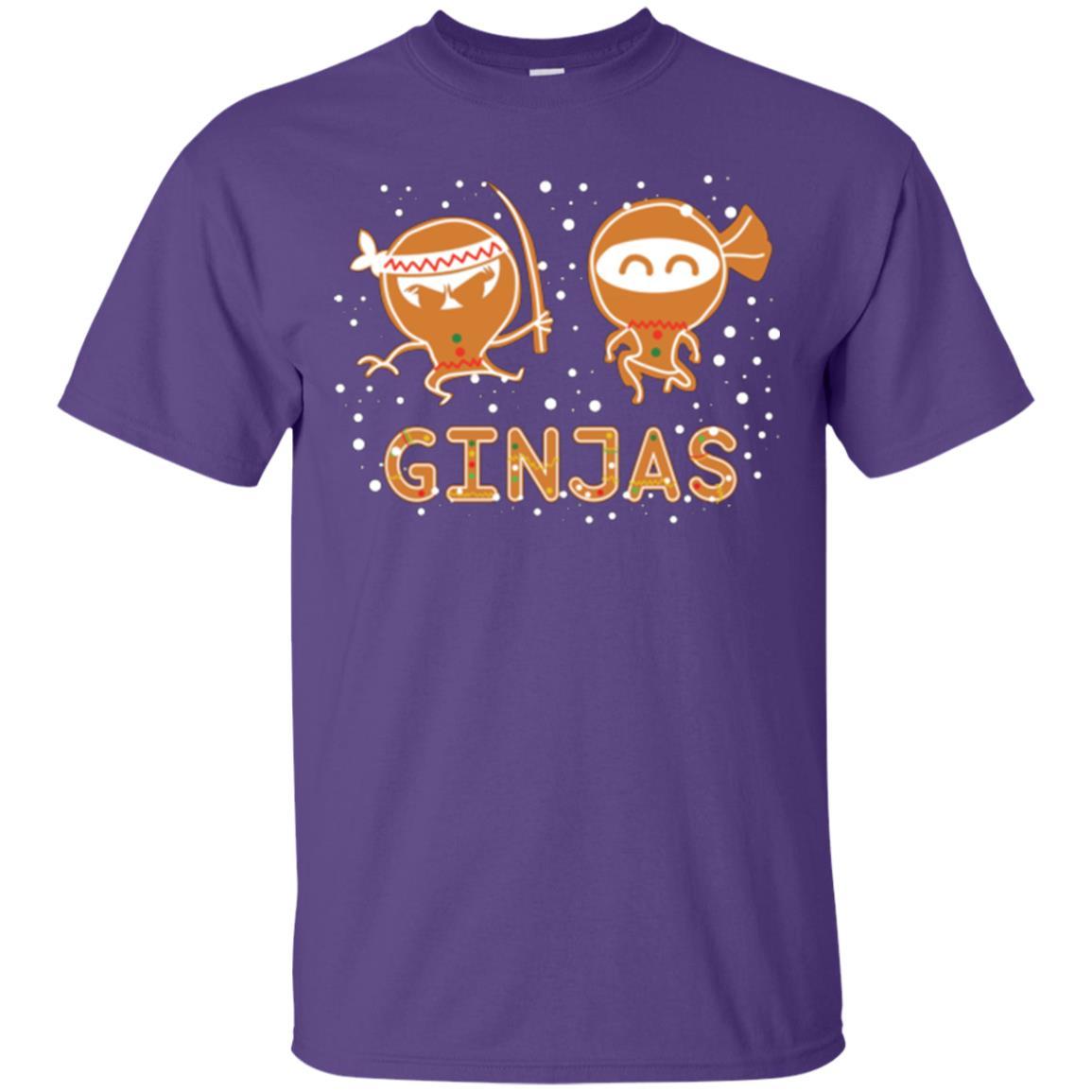 Christmas T-shirt Ginjas Purple