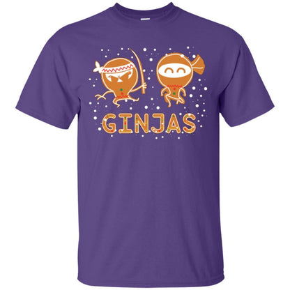 Christmas T-shirt Ginjas Purple