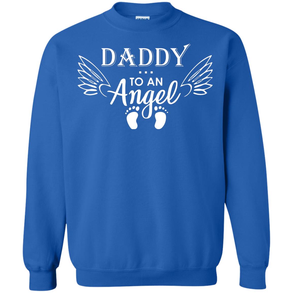 Daddy To An Angle Daddy In Heaven Shirt Royal