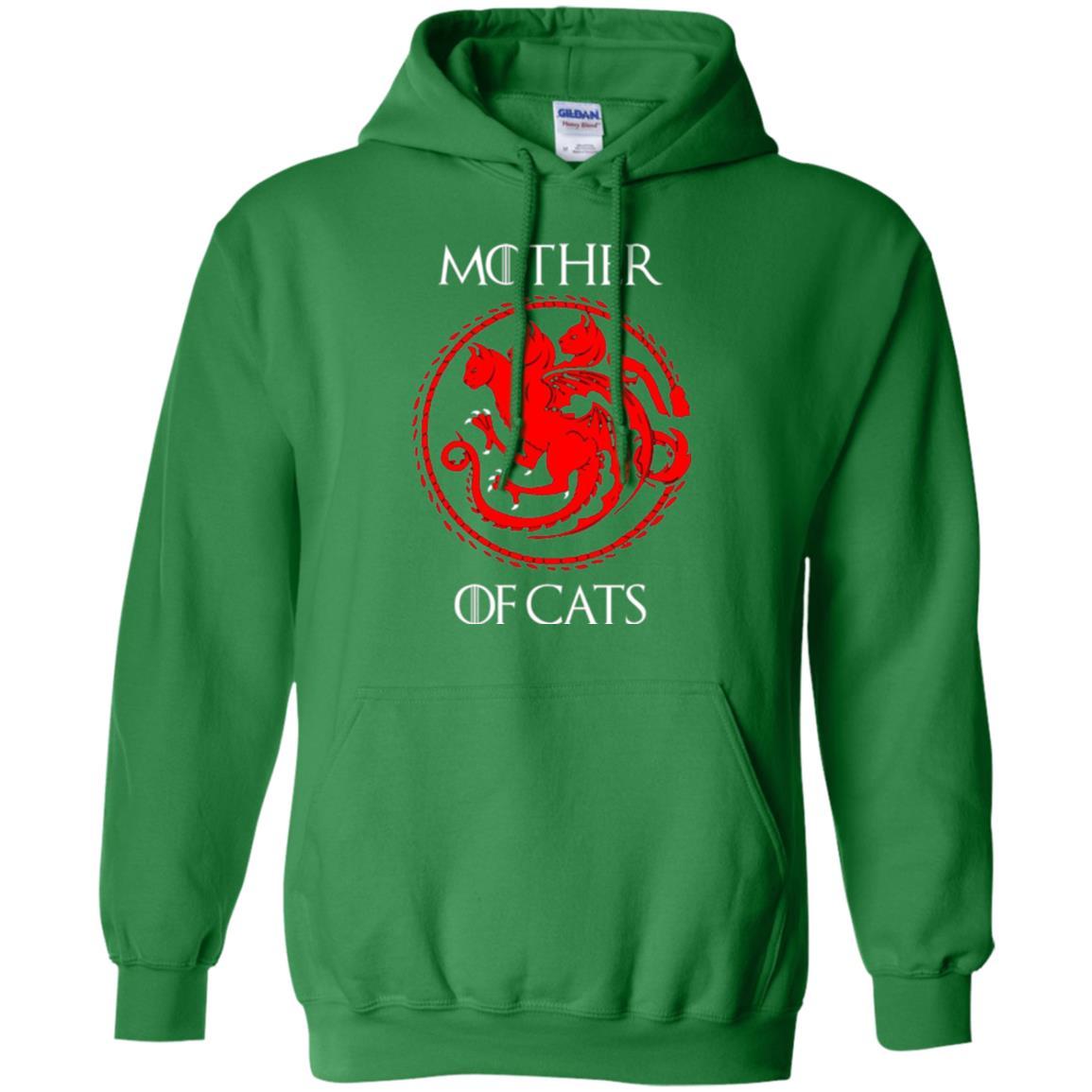 Cat Lover T-shirt Mother Of Cats Hot Irish Green