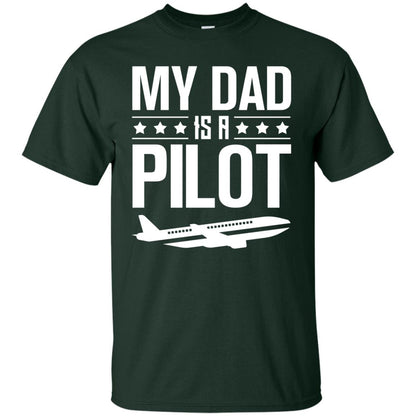 My Dad Is A Pilot Shirt Forest