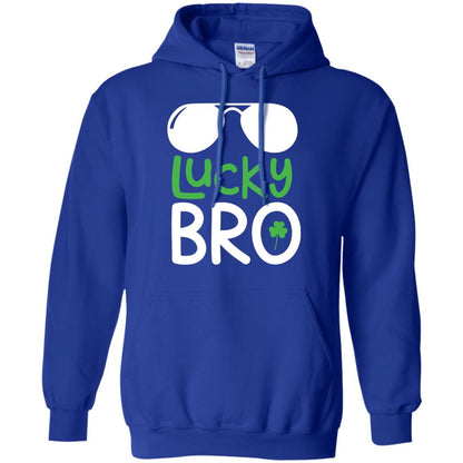 Lucky Bro St. Patrick_s Day T-shirt Royal