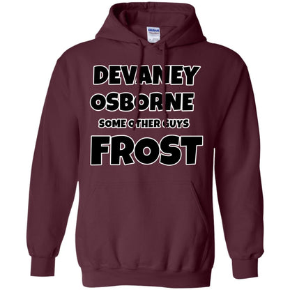 Devaney Osborne Some Other Guys Frost T-shirt Maroon