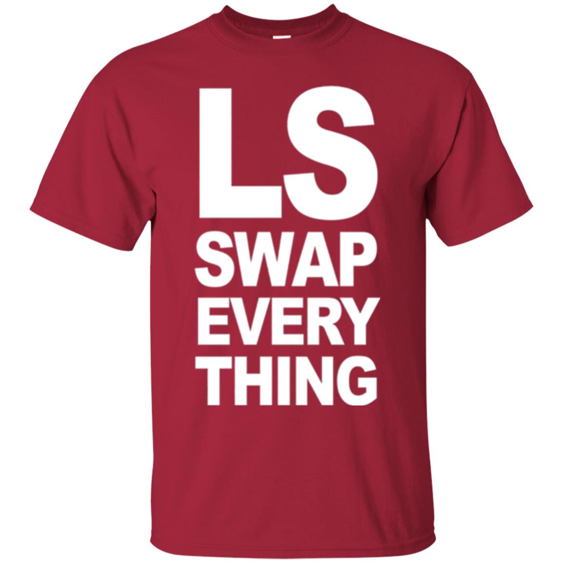 Trucker T-shirt Ls Swap Everything Cardinal