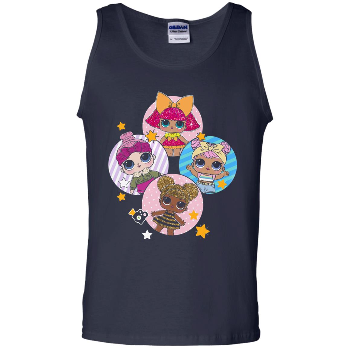 Dolls Lol Birthday #squadgoals Doll Lover T-shirt Navy