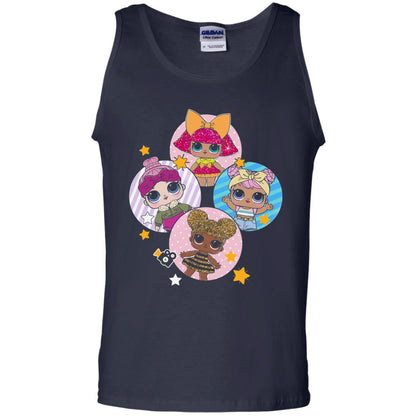 Dolls Lol Birthday #squadgoals Doll Lover T-shirt Navy