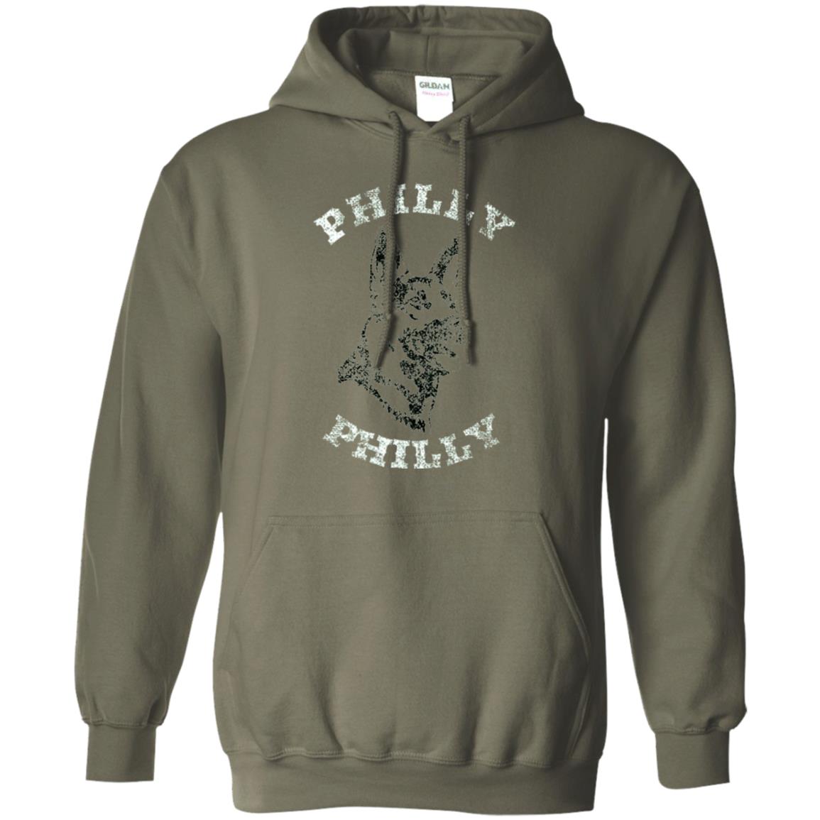 Dog Lover T-shirt Philly Philly Football Underdog Fan Military Green