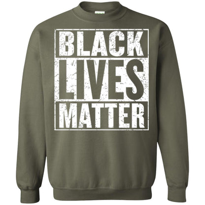 Black Pride African American Gift T-shirt Black Lives Matter Military Green