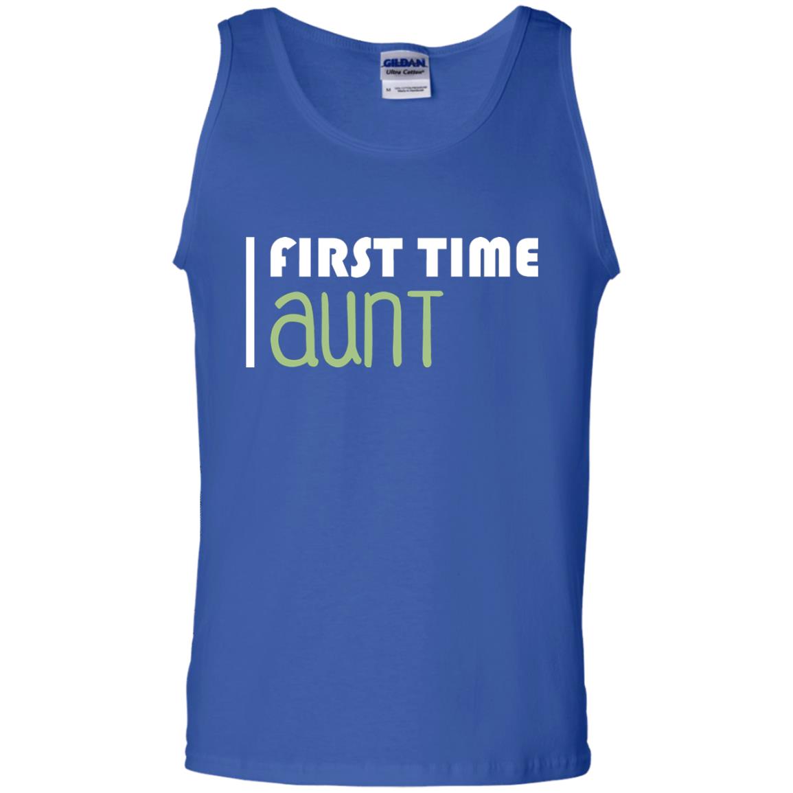 First Time Aunt New Auntie Shirt Royal