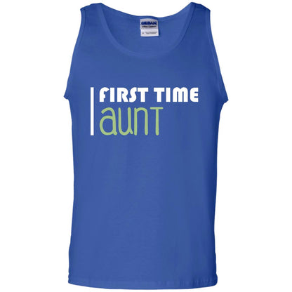 First Time Aunt New Auntie Shirt Royal