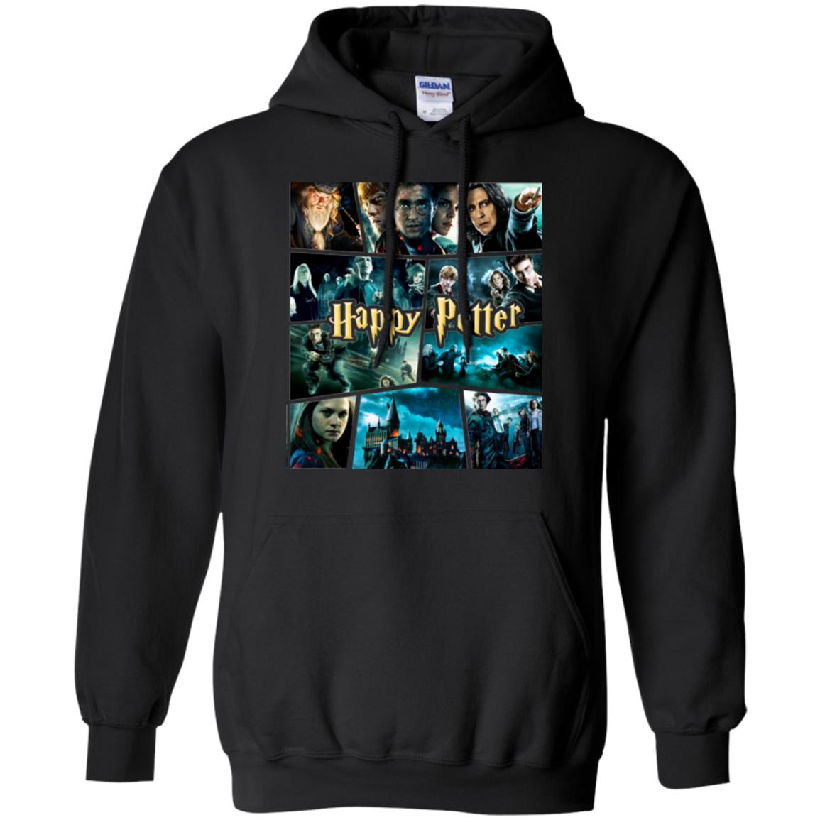 Harry Potter Characters T-shirtG185 Gildan Pullover Hoodie 8 oz.