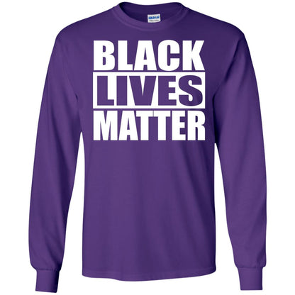 Black Live Matter Shirt Purple
