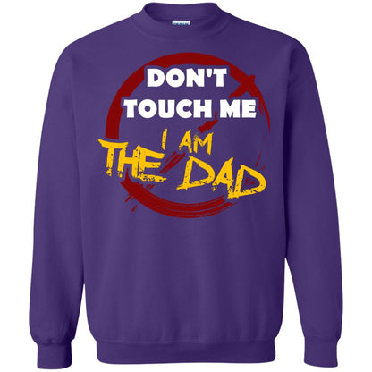 Daddy Shirt Warning Dont Touch Me I Am The Dad Purple