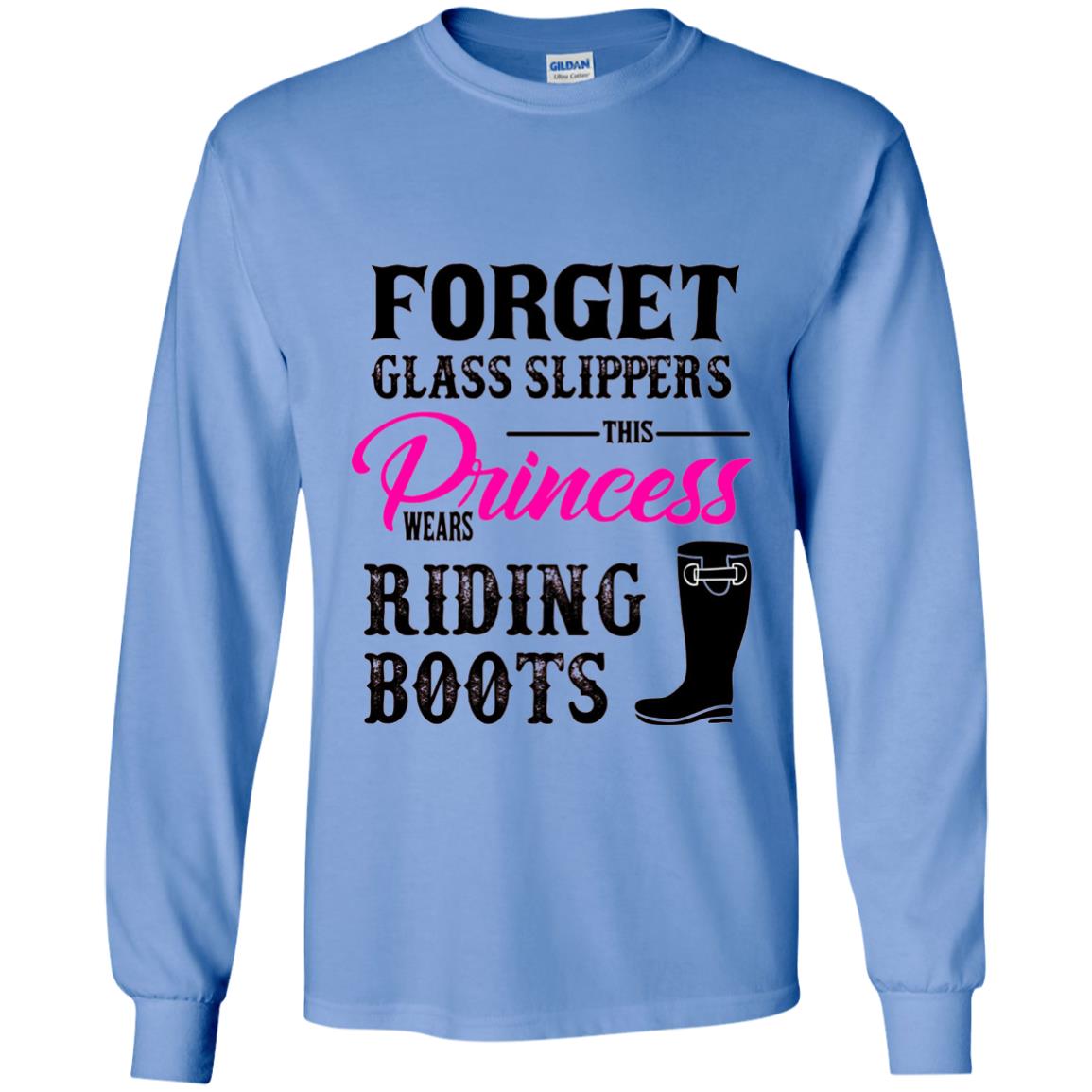 Forget Glass Slippers Princess Wears Riding Boots Carolina Blue