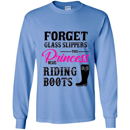 Forget Glass Slippers Princess Wears Riding Boots Carolina Blue