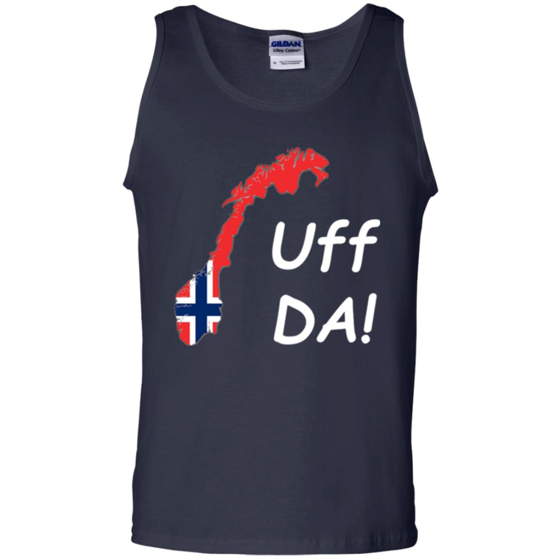 Norwegian Uff Da T-shirt Navy