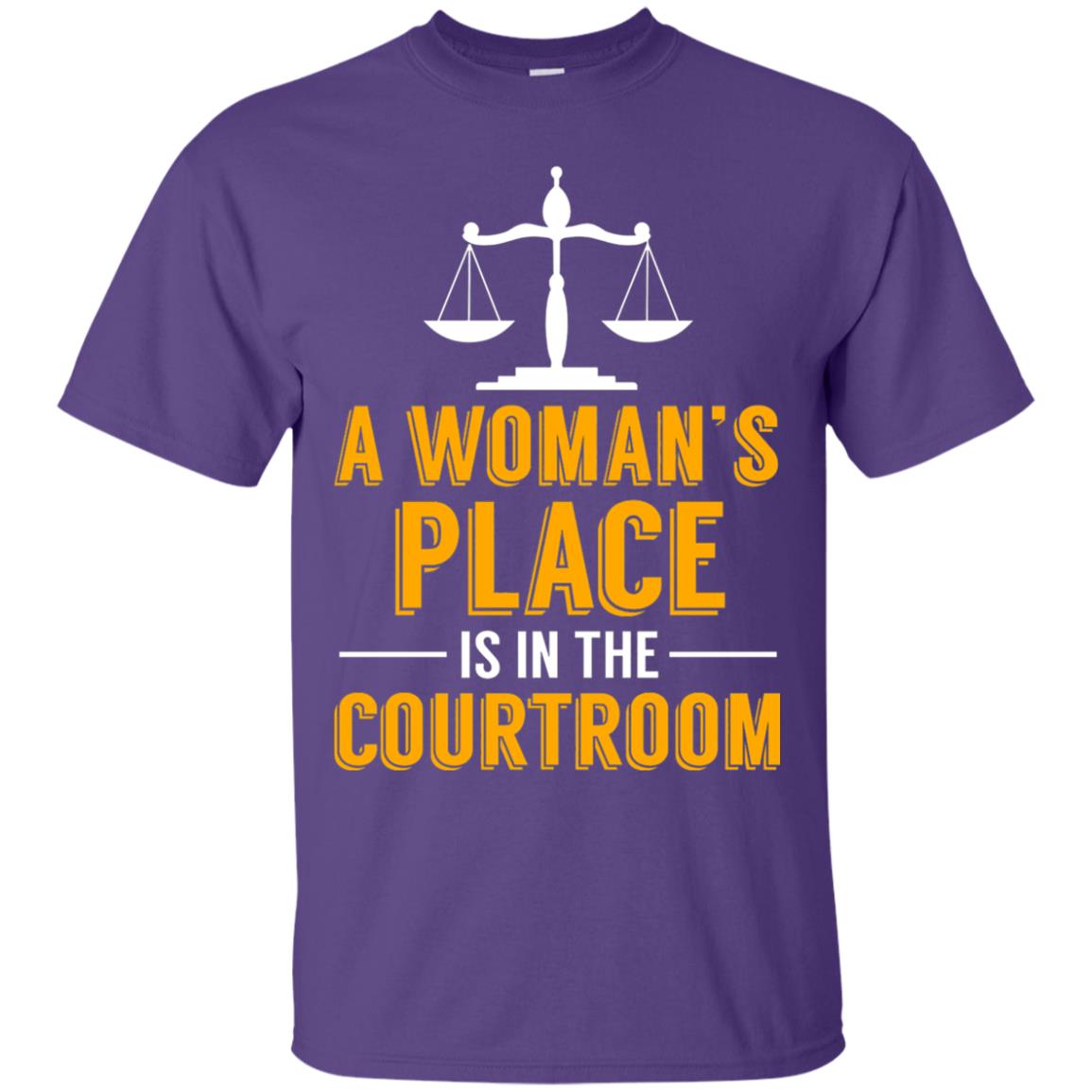 Lawyers Graduation A Woman_s Place Is In The Courtroom Purple