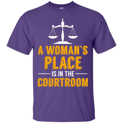 Lawyers Graduation A Woman_s Place Is In The Courtroom Purple