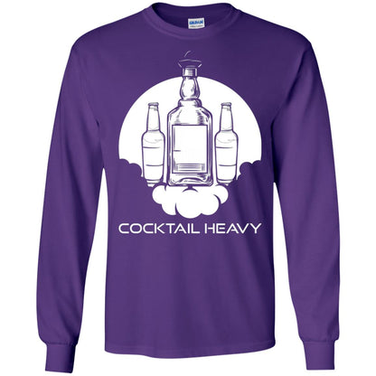 Cocktail Heavy T-shirt Purple