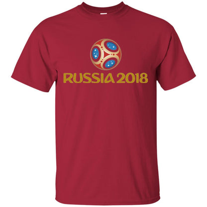 Football T-shirt Russia 2018 World Cup Cardinal