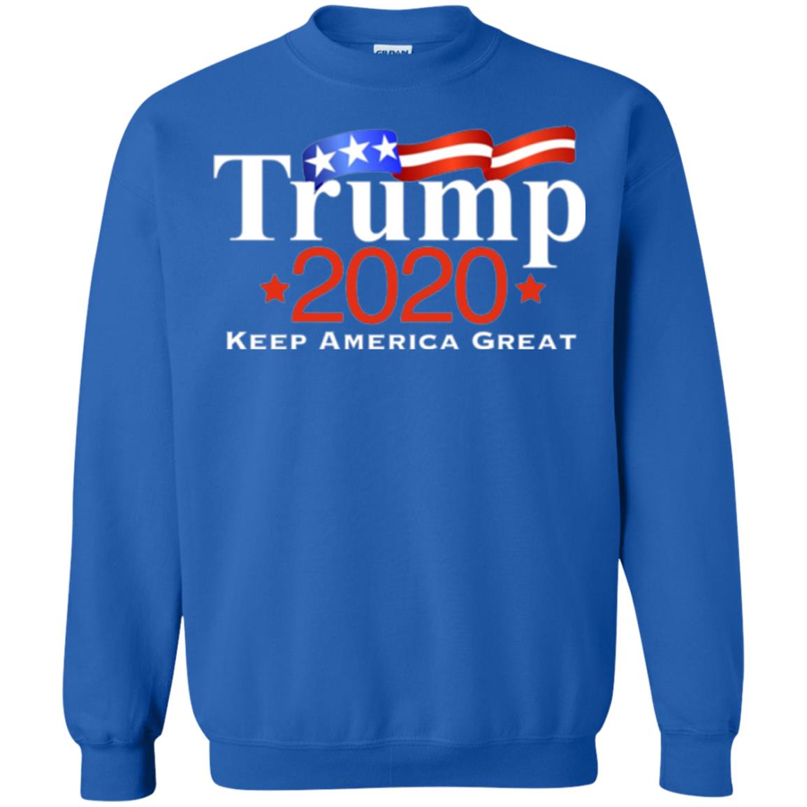 Pro Trump 2020 Keep America Great T-shirt Royal