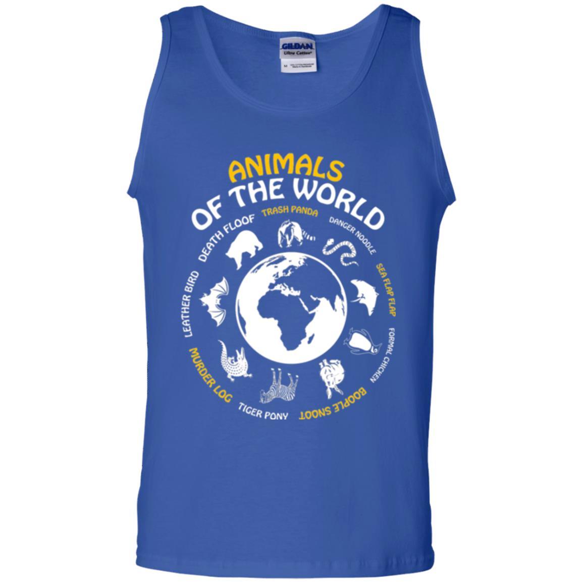 Animals Of The World T-shirt Royal