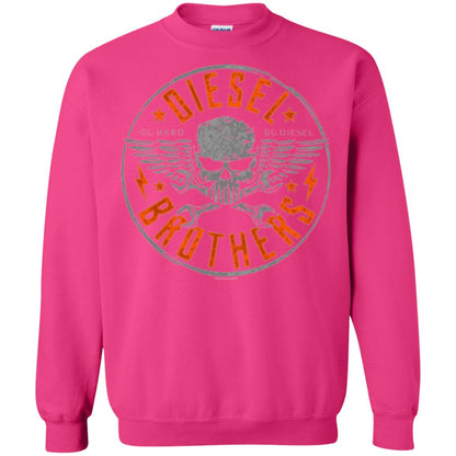 Skull Cross Wrench T-shirt Diesel Brothers Go Hard Go Diesel Heliconia