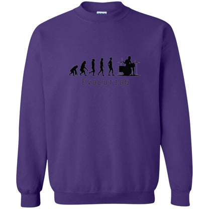 Drumming Lover T-shirt The Evolution Of The Drummer Purple