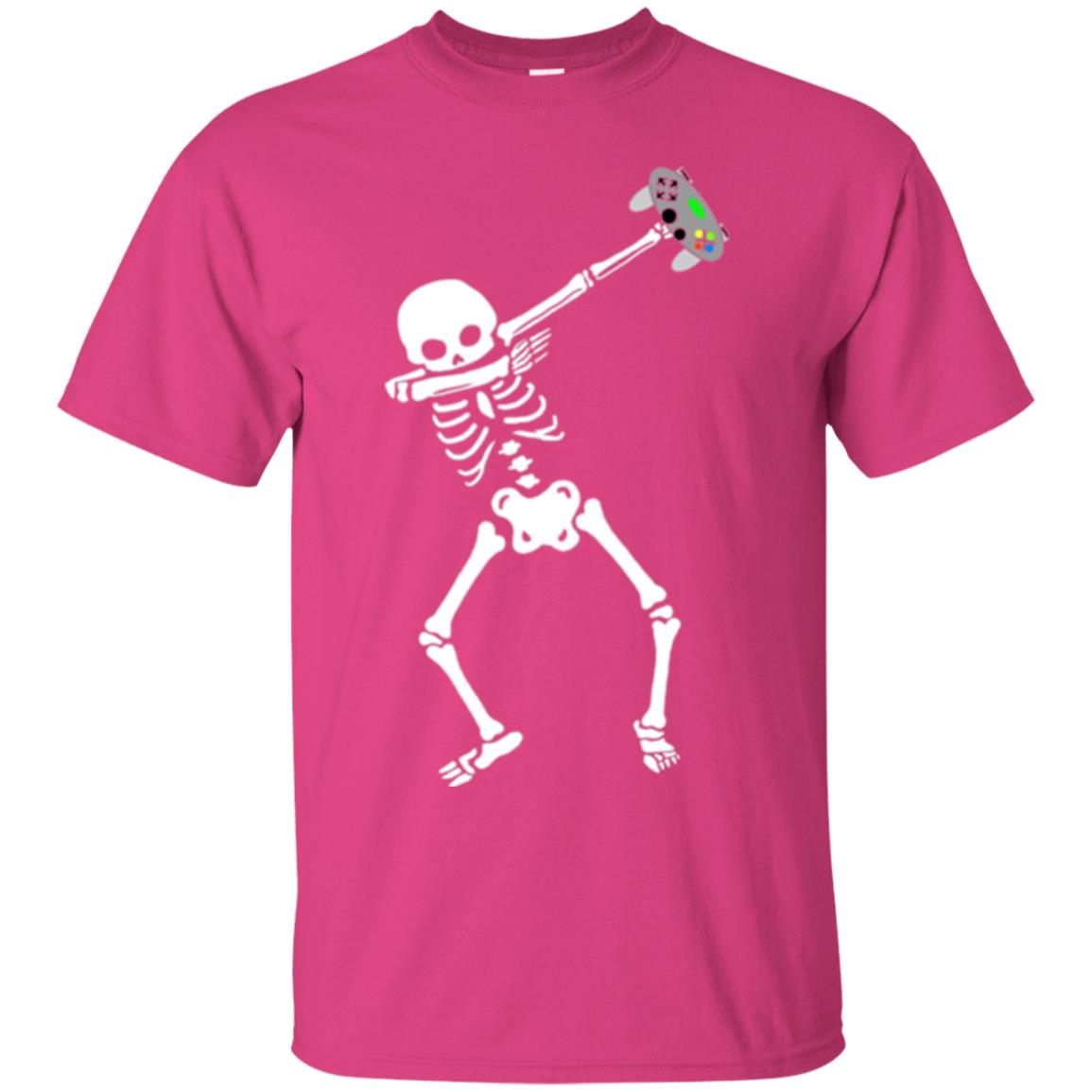 Gamer T-shirt Dabbing Skeleton Heliconia