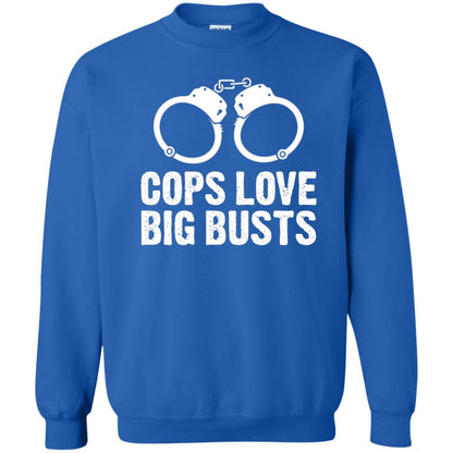 Cops Love Big Busts Usa Police Shirt Royal