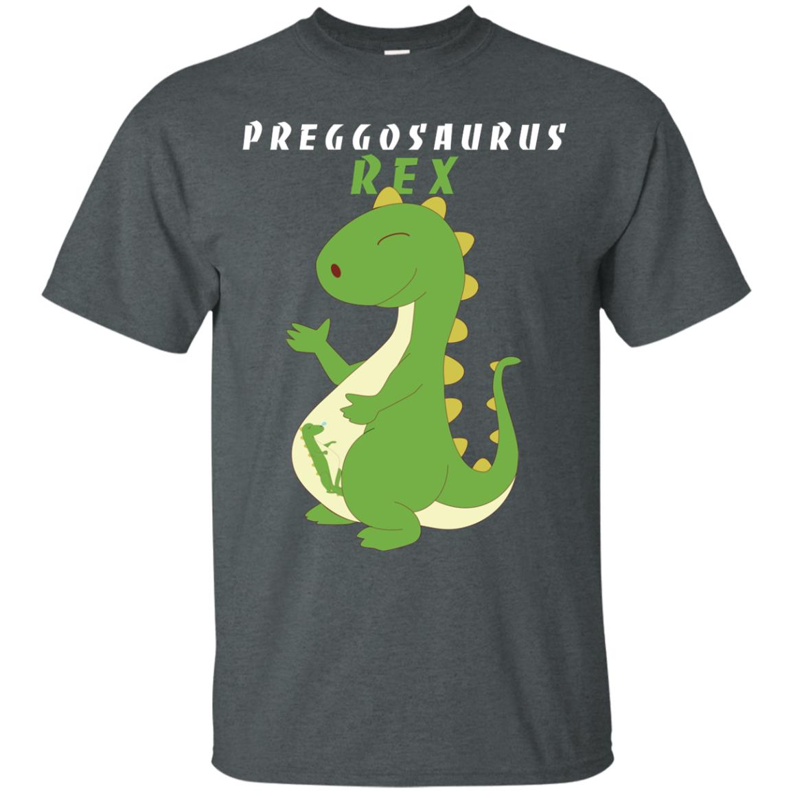 Dinosaur Pregnancy Pregosaurus Shirt Dark Heather