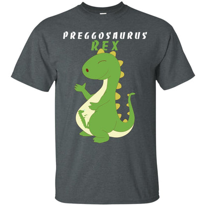 Dinosaur Pregnancy Pregosaurus Shirt Dark Heather