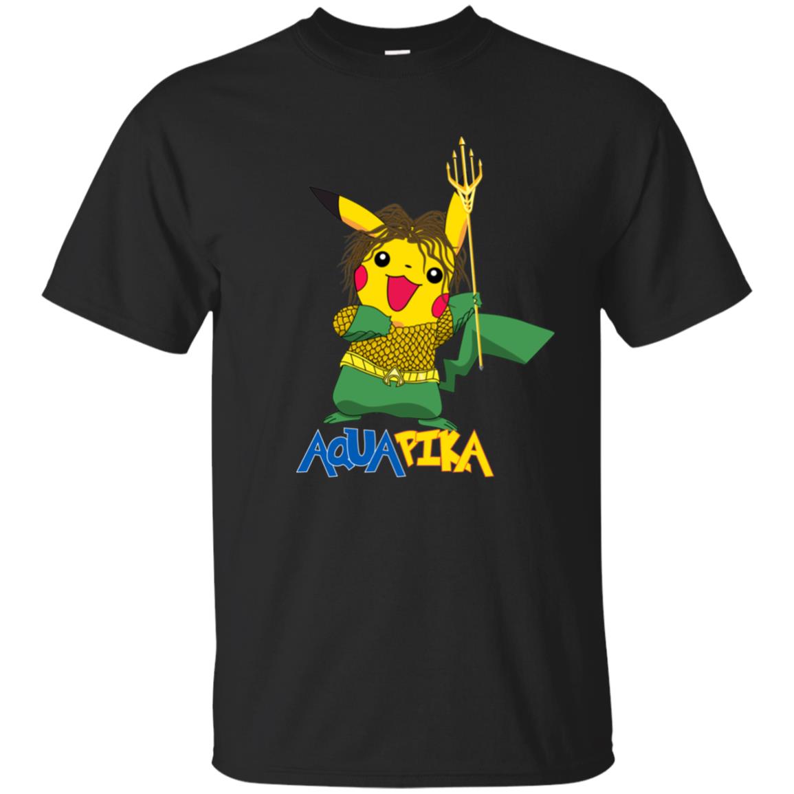 Aquapika Aquaman Piakachu Fan Shirt Black