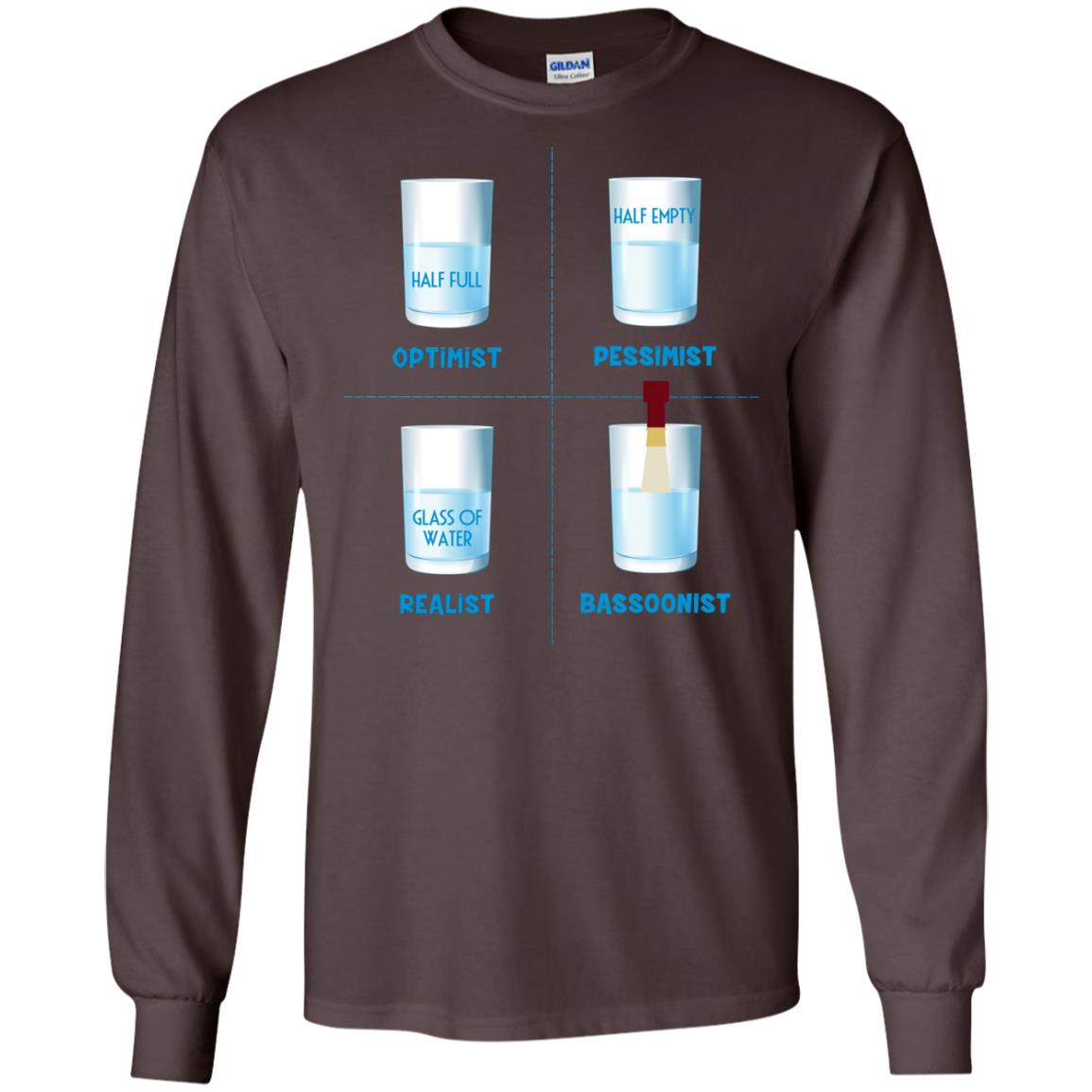 Funny Bassoonist Bassoon Play Orchestra Music Lovers Shirt For Women Dark Chocolate