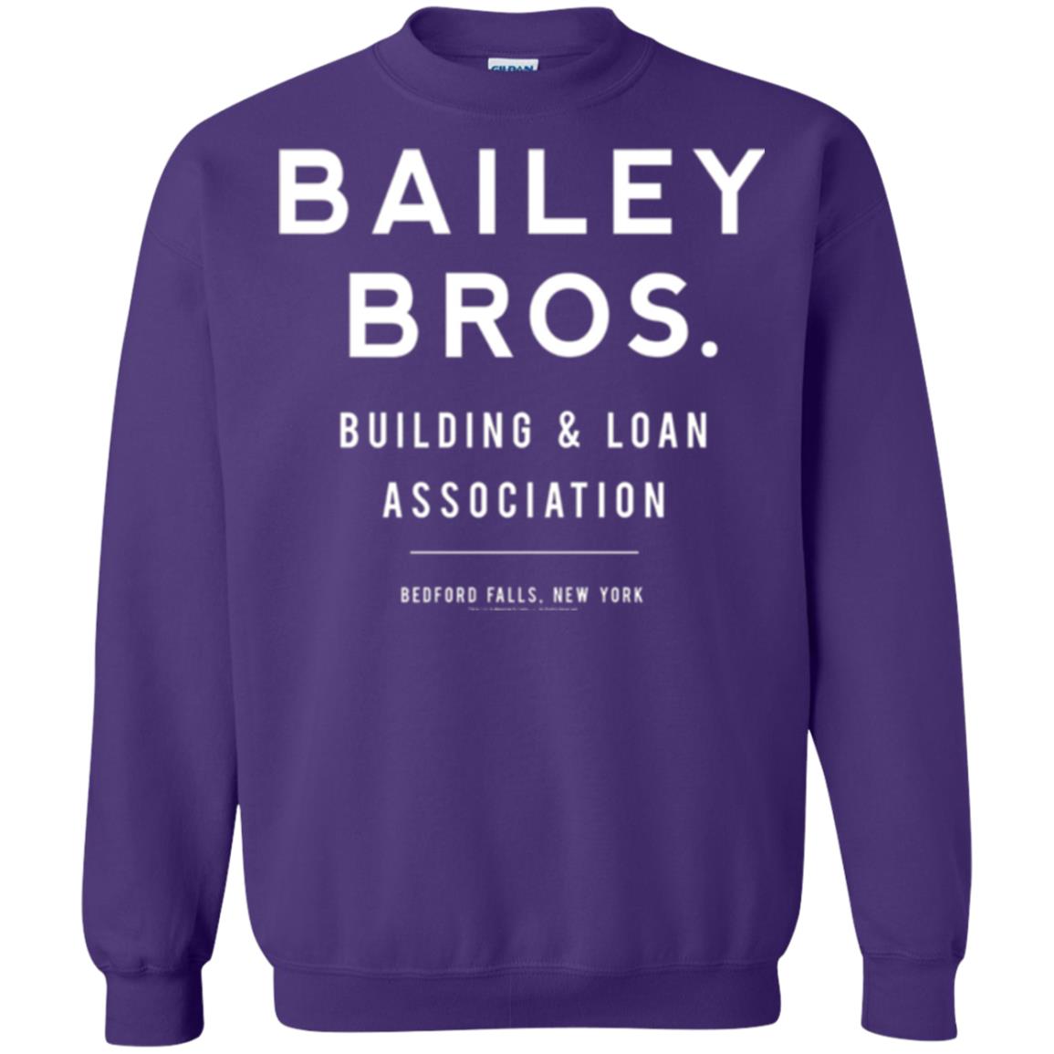 Bailey Bros Building And Loan Association T-shirt Purple