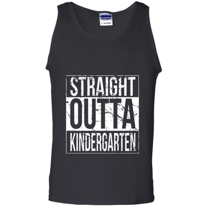 Kids Straight Outta Kindergarten T-shirt Black