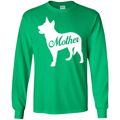American Cattle Dog Mom T-shirt Irish Green