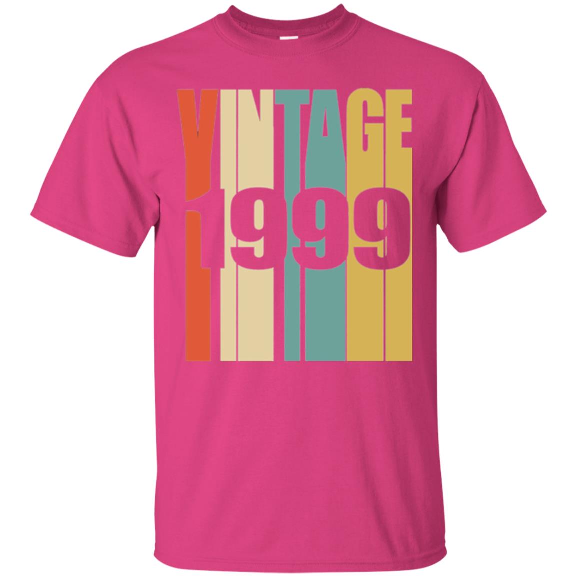 Brithday T-shirt Retro Vintage 1999 Heliconia